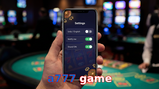 Game list for A777 Game app section