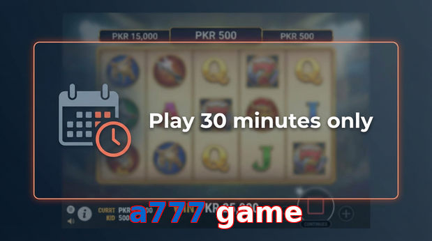 Payment and PKR controls in A777 Game