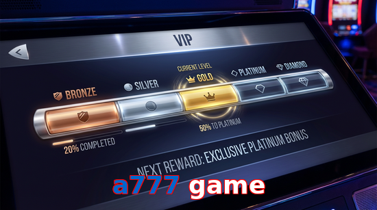 Game list for A777 Game vip section
